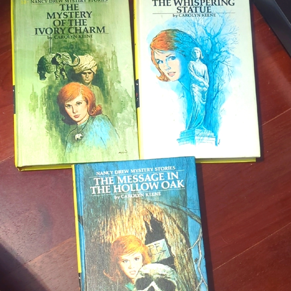 Nancy Drew Mystery Stories Book Set Matte Yellow
